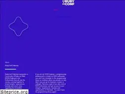 Sites similar to rubyconf.pk