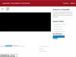 Sites similar to rubyfiddle.com