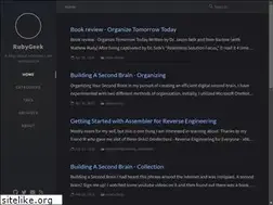 Sites similar to rubygeek.com
