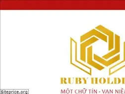 Sites similar to rubyholding.vn