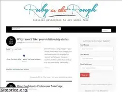 Sites similar to rubyintherough.co.uk
