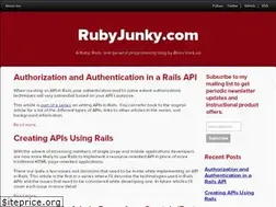 Sites similar to rubyjunky.com