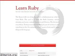 Sites similar to rubykoans.com