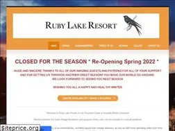 Sites similar to rubylakeresort.com