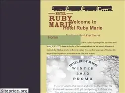 Sites similar to rubymarie.com