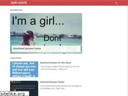 Sites similar to rubyqoute.blogspot.com