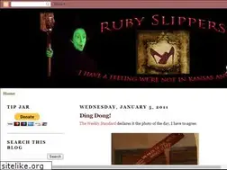 Sites similar to rubyslippersblog.blogspot.com