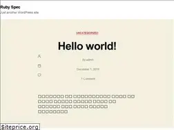 Sites similar to rubyspec.org