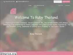 Sites similar to rubythailandcuisine.com