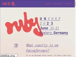 Sites similar to rubyunconf.eu