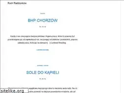 Sites similar to ruchradzionkow.pl