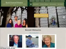 Sites similar to ruckfuneral.com