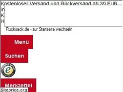 Sites similar to rucksack.de