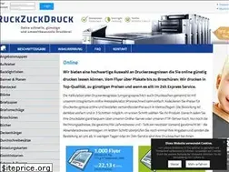 Sites similar to ruckzuckdruck.de
