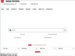 Sites similar to rudatoyota.com