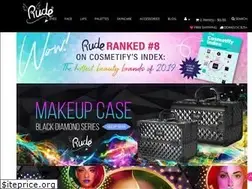Sites similar to rudecosmetics.com