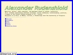 Sites similar to rudenshiold.com