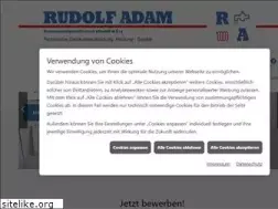 Sites similar to rudolf-adam-kg.de