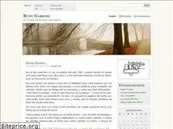 Sites similar to rudygarrido.wordpress.com