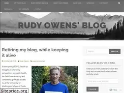 Sites similar to rudyowensblog.com