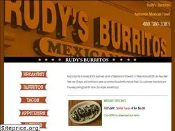 Sites similar to rudysburrito.com