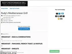 Sites similar to rudysmediterraneangrill.com