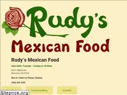 Sites similar to rudysmexicanfood.net