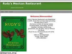 Sites similar to rudysmexicanrestaurant.net