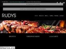 Sites similar to rudysrestaurant.ie