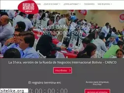 Sites similar to ruedadenegociosbolivia.com
