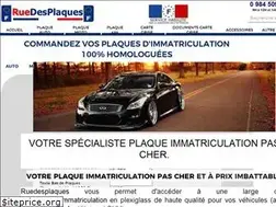 Sites similar to ruedesplaques.com