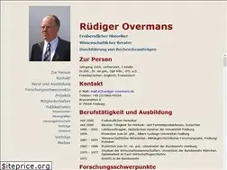 Sites similar to ruediger-overmans.de