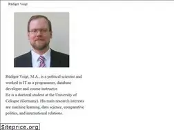 Sites similar to ruediger-voigt.eu