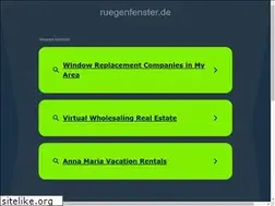 Sites similar to ruegenfenster.de
