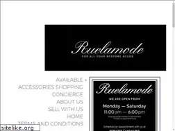 Sites similar to ruelamode.com