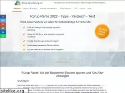Sites similar to ruerup-versicherung.net