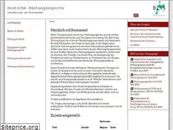 Sites similar to ruestungsexport-info.de