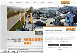 Sites similar to ruf-baustoffe.de