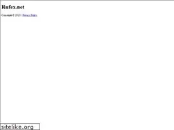 Sites similar to rufex.net