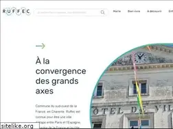 Sites similar to ruffec.fr