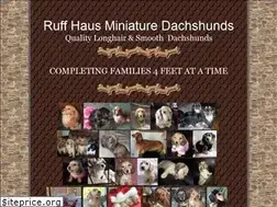 Sites similar to ruffhausdachshunds.net