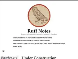 Sites similar to ruffnotes.org