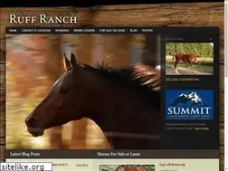 Sites similar to ruffranchstables.com