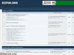 Sites similar to rufor.org