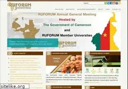 Sites similar to ruforum.org