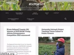 Sites similar to ruforum.wordpress.com