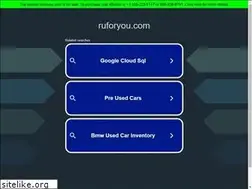 Sites similar to ruforyou.com