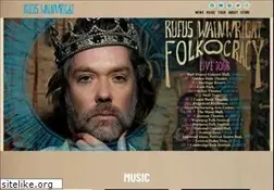 Sites similar to rufuswainwright.com