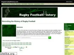 Sites similar to rugbyfootballhistory.com
