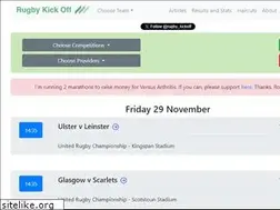 Sites similar to rugbykickoff.com